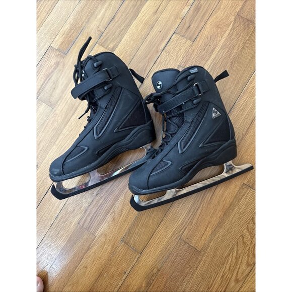 Jackson Ultima Softec Elite Black Men's Ice Skates with Mark II Blades Size 5 - Picture 8 of 14